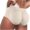 Beige, variant on Black Mens Briefs Underwear Low Waist Underwear Men Plus Size Trendy Full Coverage Hip Shaping Built in Foam Butt Pads Butt Lifting Underwear