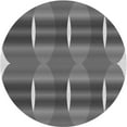 thumbnail image 1 of Ahgly Company Machine Washable Indoor Round Transitional Gray Wolf Gray Area Rugs, 7' Round, 1 of 7