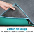 thumbnail image 5 of Ewedoos Toalla Para Esterilla De Yoga Con Esquinas De Ajuste De Ancla, Toalla Antideslizante Para Yoga Caliente, Pilates, Entrenamiento, Camping, 5 of 5