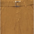 thumbnail image 3 of RAW X  Boy's Belted Twill Cargo Shorts, British Khaki, 18, 3 of 6