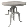 thumbnail image 1 of Carolina Table d'Appoint Réglable Regan en Blanc Lavé, 1 of 10