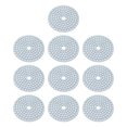 thumbnail image 1 of Almohadilla de pulido húmedo de diamante, 10 piezas de 3 pulgadas Accesorios para pulidor húmedo de diamante Disco abrasivo húmedo de diamante Funcionalidad versátil, 1 of 14