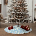 thumbnail image 4 of Bingfone Christmas Tree Skirt Mat Christmas Decoration Interior 36" -Floral Daisy, 4 of 6