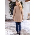 thumbnail image 2 of Catherines Women's Plus Size Daydream Waffle Knit Pullover, 2 of 5