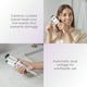 thumbnail image 4 of Conair Travel Beach Waver rizador de pelo portátil con triple barril de cerámica en blanco de Travel Smart, 4 of 5