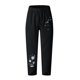 thumbnail image 4 of Pantalones Estampados de Bolsillo de Algodón Y Lino Sueltos Casuales de Verano Para Mujer Pantalones Odeerbi ODB-6, 4 of 5