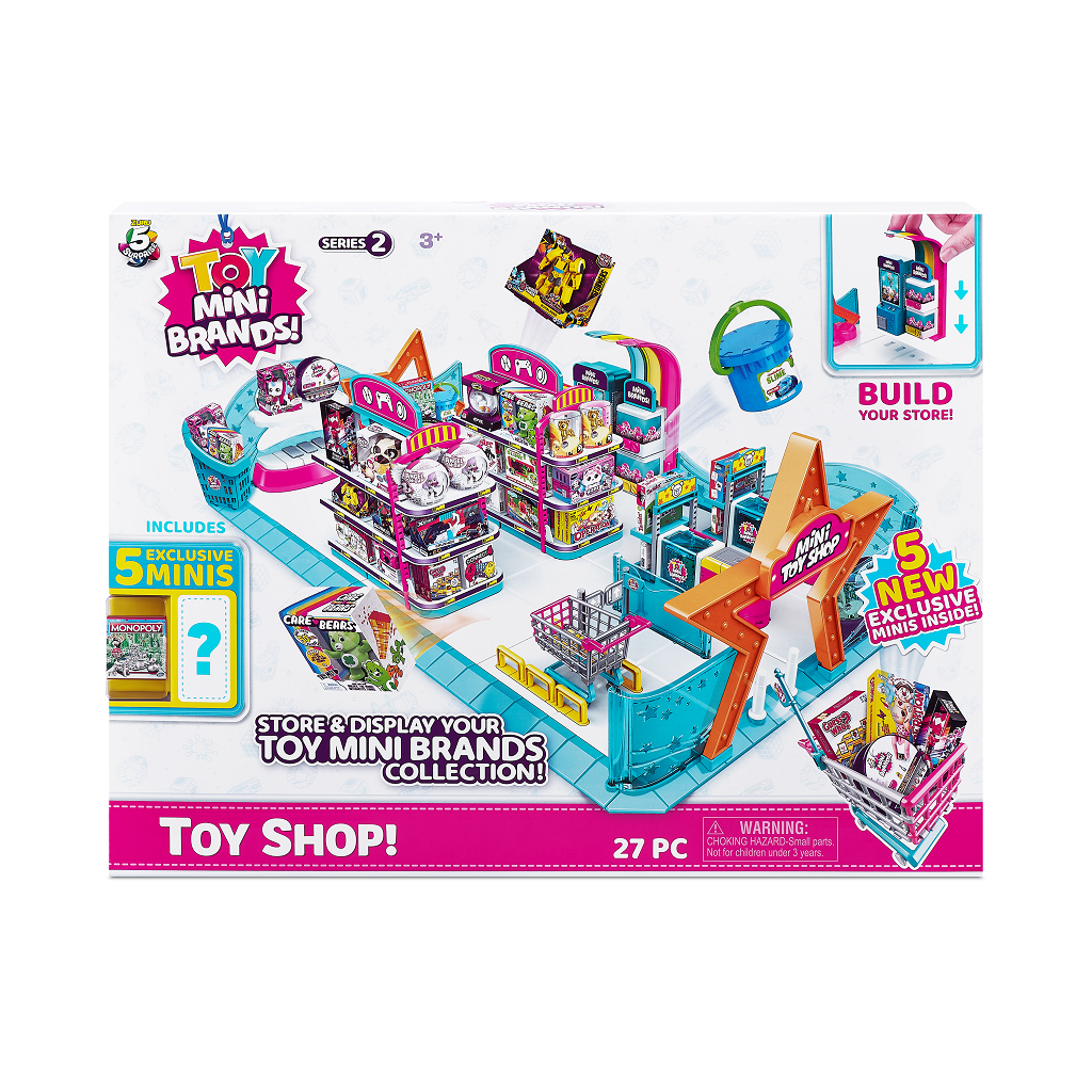 5 Surprise Toy Mini Brands Series 2 Mini Toy Shop Playset by ZURU