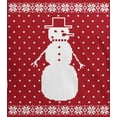 thumbnail image 4 of Old Glory Youth Big Snowman Ugly Christmas Sweater Short Sleeve T Shirt, 4 of 6