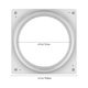 thumbnail image 2 of unbranded 1Ud Turntable Bearing 155Mm Zinc Plated Con Soporte Pesado Para Y Mobiliario, 2 of 7