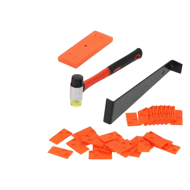 Bloque De Golpeteo, Herramientas De Instalación De Piso De Madera Instalación De Piso Barra De Tracción Kit De Martillo De Goma Herramienta De Instalación De Piso Laminado Para ANGGREK Laminate Floor Installation Tool