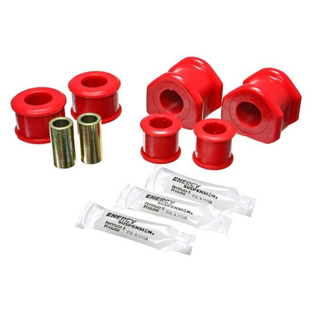 Rear Sway Bar Bushing for 2011-2013 Ford Mustang - Red, Polyurethane