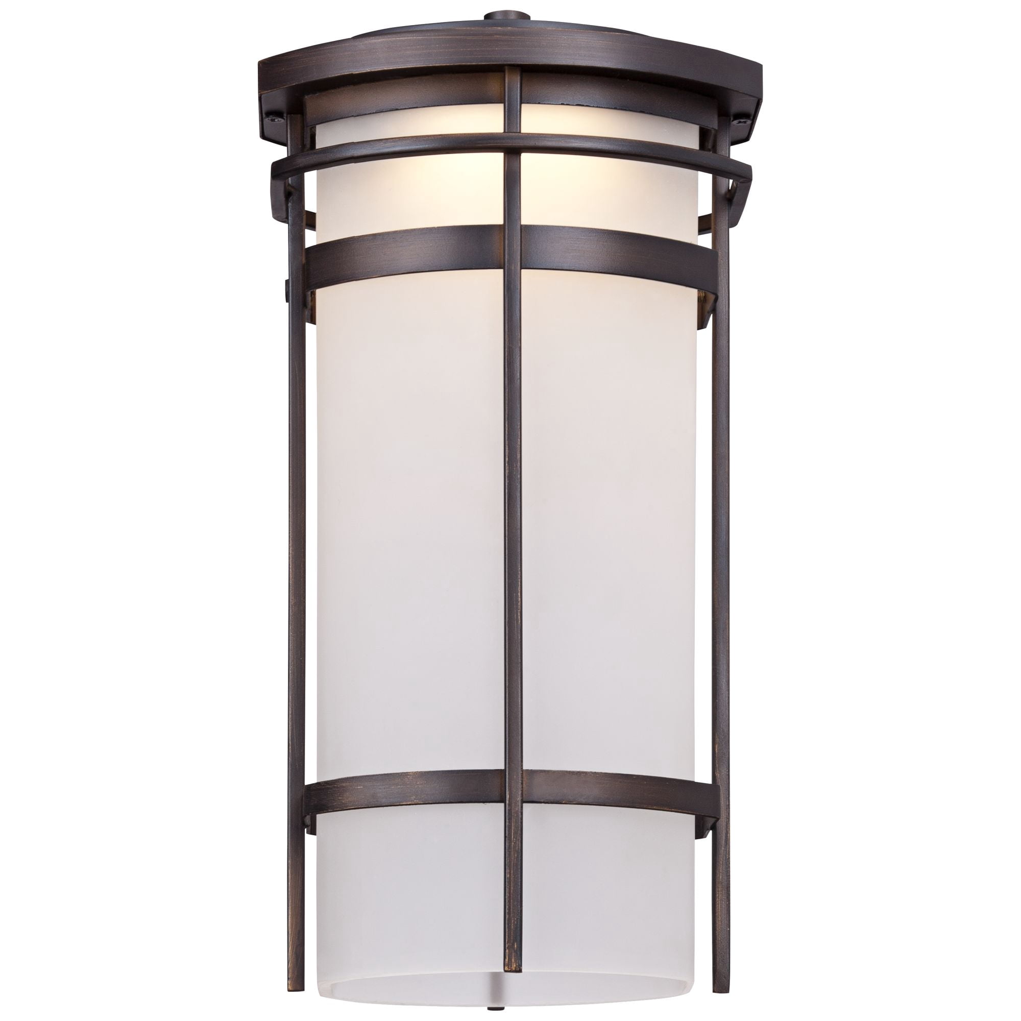 Possini Euro Design Theola Modern Outdoor Wall Light Fixture Bronze LED 12 3/4" Etched Glass Shade for Post Exterior Barn Deck House Porch Yard Patio
