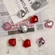 thumbnail image 5 of Hogar y jardín, Decoración del hogar, Accesorios de decoración del día de San Valentín Flocado Colgante navideño de corazón pequeño Colgante de copa de árbol, Colgante decorativo, 5 of 7