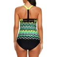 thumbnail image 4 of Haut de Tankini à Dos Nageur à Rayures Imprimées pour Femmes Sans Bas S - TTTG, 4 of 6