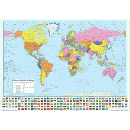 World Map New Edition Poster Poster Print Walmart