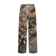 thumbnail image 6 of Havenx Men's Pajama Pants Camouflage Print Elastic Waist Pajamas with Pockets Straight-Fit Long Bottoms Drawstring Casual Novelty Lounge Breathable Pant,Light Gray S, 6 of 6