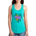 thumbnail image 1 of Graffiti Style Happy Dead Faces Racerback Tank Women -Image by Shutterstock, Female x-Small, 1 of 4