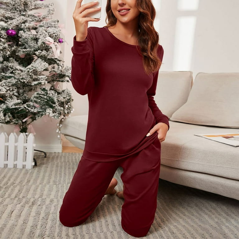 Lisingtool pajamas for women set Matching Family Pajamas Sets