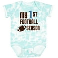 thumbnail image 3 of Inktastic My First Football Season Boys or Girls Baby Bodysuit, 3 of 5