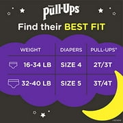 Pull-Ups Huggies Night Time Training Pants for Boys 3T-4T (Pack of 5)