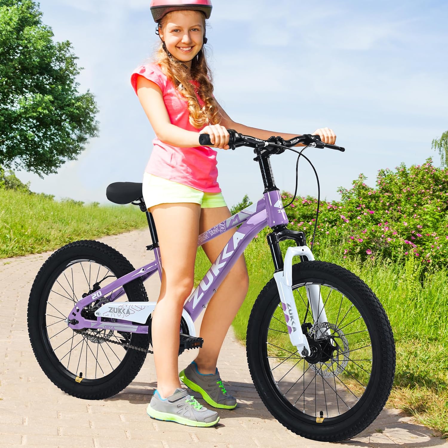 Ambifirner Mountain Bike,20 Inch MTB Age Over 7-10 Years,Aluminum and Steel Frame Options Multiple Colors