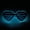 Clear Blue, variant on LED Glasses, Light Up Glasses Neon El Wire LED Light Up Eyeglasses Sunglasses Eyewear for Nightclub Battery