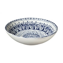 Ceramic Debossed Serving Bowl, 28 OZ, Inkwell Collection
