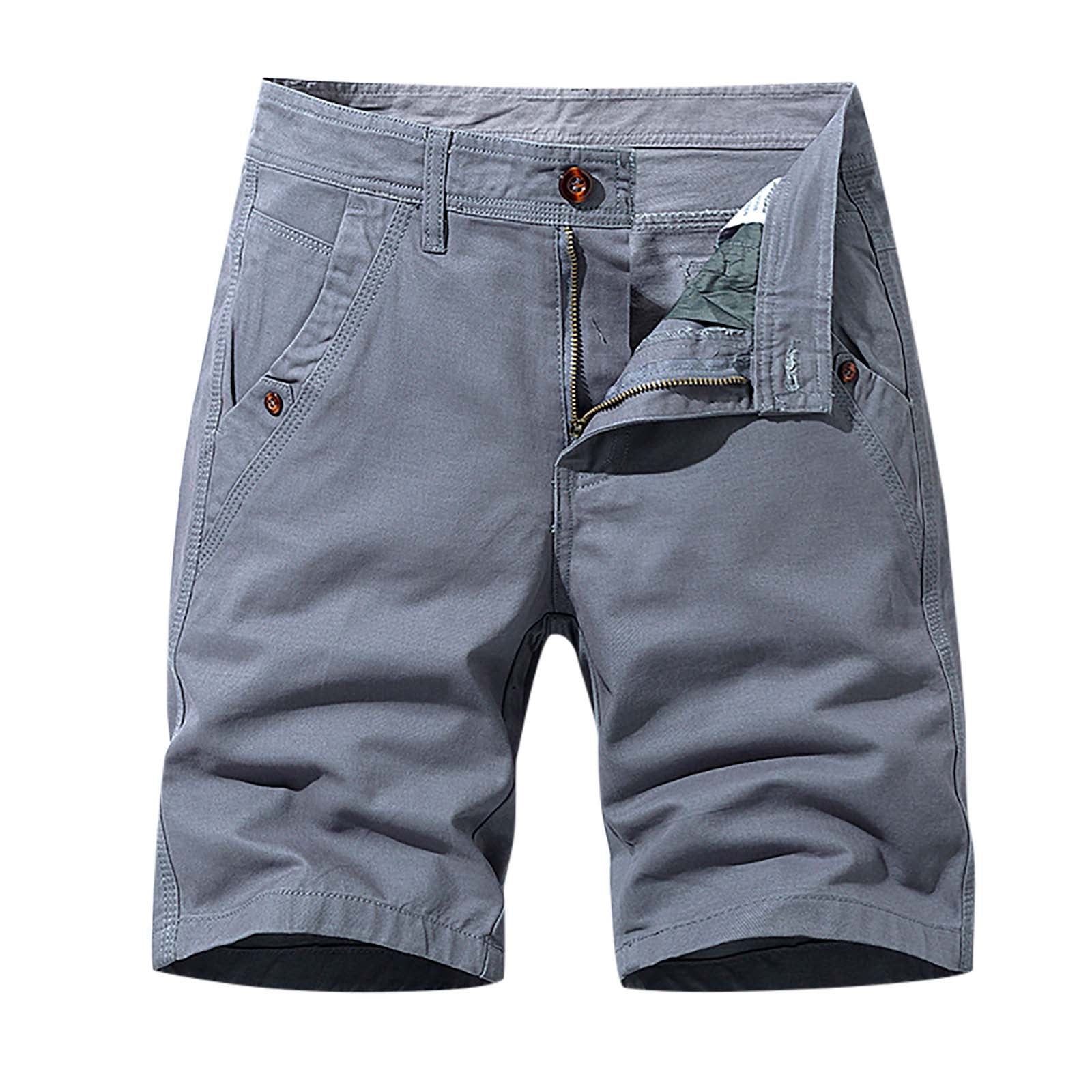 AOOCHASLIY Shorts Men Clearance Men's Shorts Multi Pocket Cargo Pants ...
