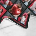 thumbnail image 4 of Customized Blankets with Photos Personalized Pictures Gifts Valentines Day Birthday Mother's Day Blankets, 4 of 5