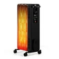 thumbnail image 1 of Costway Radiateur Portable 1500W à Huile avec Thermostat Réglable Noir, 1 of 10