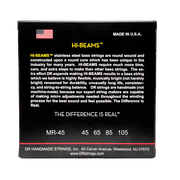 DR Strings Hi-Beam MR-45 Medium Bass Stainless 45-105