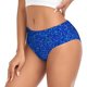 thumbnail image 2 of Balery Blue Circles Mosaic Ropa Interior de Algodón para Mujer con Dibujo – Braguitas Cómodas y Elásticas, Estilo Clásico-X-Small, 2 of 6