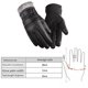thumbnail image 2 of Guantes de conducción de piel de oveja de invierno para hombres y mujeres, pantalla táctil de dedo completo Afortunado Sencillez, 2 of 5