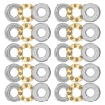 thumbnail image 1 of Unique Bargains F4-9M Butée Roulement à Billes 4x9x4mm Laiton avec Rondelles 10 Pack, 1 of 4