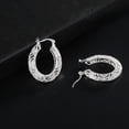 thumbnail image 3 of Pendientes para mujer, regalos para mujer, pendientes huecos vintage de moda para mujer, joyería para mujer., 3 of 5