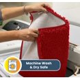thumbnail image 5 of Muddy Mat® AS-SEEN-ON-TV Tapete para puerta y alfombra para mascotas de microfibra altamente absorbente, área lavable gruesa antideslizante y tapete de baño de chenilla suave para cocina, baño, dormit, 5 of 5