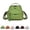 Green, variant on Women's Solid Color Shoulder Bag Crossbody Bags Soft Top Handle Handbag (Green One Size)