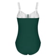 thumbnail image 7 of Xucatan Women's Color Block One Piece Swimsuit with Full Hip Coverage and Removable Pads, Modest Monokini for Beach Pool Vacation Gift, 7 of 7