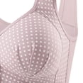 thumbnail image 4 of OVAFBAU Bras for Women Supportive Seamless Push Up Bra T-Shirt Bra Plus Size Wireless Bra Front Closure Fixed Cup Push Up Shaping Tank Women Underwears, 4 of 5