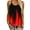 Red, variant on Aayomet Tops For Women Women's Boho Floral V Neck Spaghetti Straps Tank Top Summer Sleeveless Shirts Blouse,Black S