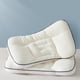 thumbnail image 1 of Almohada ergonómica de soporte cervical para aliviar el dolor de cuello - Almohada ortopédica de espuma viscoelástica para personas que duermen de lado, espalda y boca abajo - 19,68 x 11,81 pulgadas, 1 of 8
