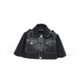 thumbnail image 3 of Bolso de hombro para mujer, gran capacidad, bolso de mano de moda para mujer negro, 3 of 9