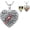 Cardinal, variant on Compass Locket Necklace that Hold 2 Pictures 925 Sterling Silver Celtic Knot Compass Pendant Necklace Graduation Jewelry Gifts for Best Friends