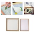 thumbnail image 5 of 2 Pieces Paper Making Wooden Paper Making Mould Papermaking Screen Kits Mould Frame Rectangle Wooden Paper Making Screen Tools for DIY Paper Craft Flower Handcraft(5 x 7 Inches, 7.8 x 7.8 Inches), 5 of 8