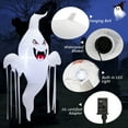 thumbnail image 6 of Costway 5 FT Tall Halloween Inflatable Hanging Ghost Blow-up Yard Decoration w/LED Light, 6 of 10