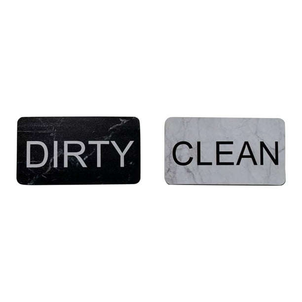 faweijlr Dishwasher Clean Dirty Sign Indicator Fashion Universal