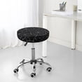 thumbnail image 7 of Goofa Spider Web Black Printed Stool Covers Round, Waterproof Round Bar Stool Covers Anti-Slip Round Bar Stool Seat Cover with Elastic Bands Durable -, 7 of 7