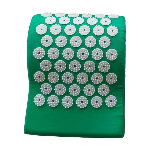 Cushion Seat Pad Relaxation Massage Pillow for Neck and Waist Acupressure Square Pillow 2 in 1 Comfort and Support