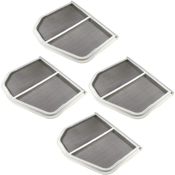HQRP 4-Pack Dryer Lint Screen Filter Catcher Compatible with Inglis IGD7300WW0 IGD7300WW1 YIED7300WW0