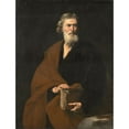 thumbnail image 3 of Jusepe de Ribera 19x24 Black Modern Framed Museum Art Print Titled - Saint Matthew (1632), 3 of 5